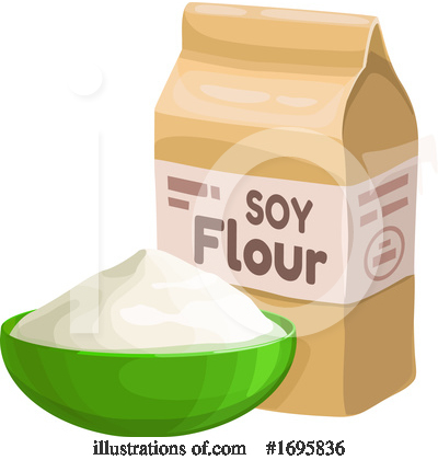 Flour Clipart #1695836 by Vector Tradition SM
