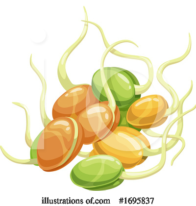 Soy Bean Clipart #1695837 by Vector Tradition SM