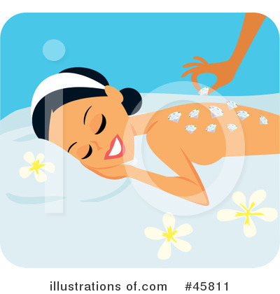 Royalty-Free (RF) Spa Clipart Illustration by Monica - Stock Sample #45811