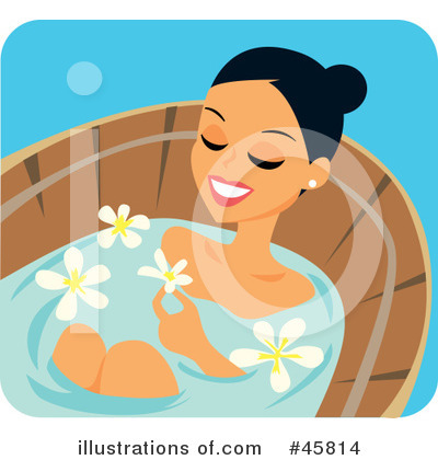Royalty-Free (RF) Spa Clipart Illustration by Monica - Stock Sample #45814