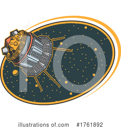 Satellite Clipart #1761892 by Vector Tradition SM