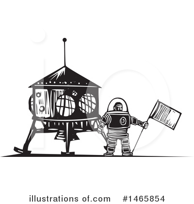 Royalty-Free (RF) Space Exploration Clipart Illustration by xunantunich - Stock Sample #1465854