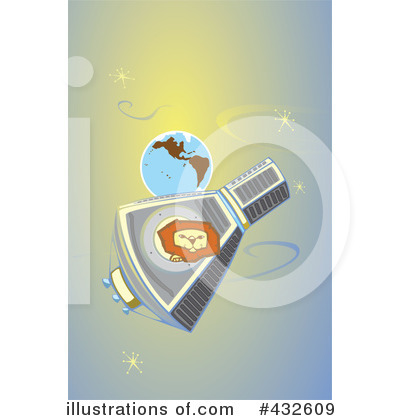 Royalty-Free (RF) Space Exploration Clipart Illustration by xunantunich - Stock Sample #432609
