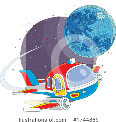 Outer Space Clipart #1744869 by Alex Bannykh