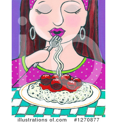 Spaghetti Clipart #1270877 by Maria Bell
