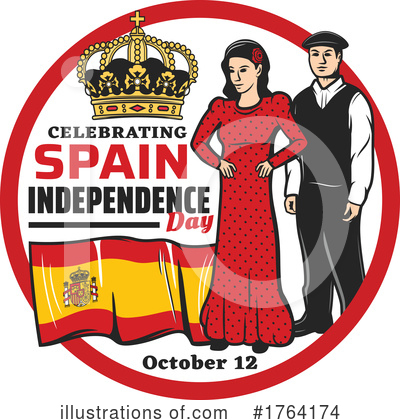 Royalty-Free (RF) Spain Clipart Illustration by Vector Tradition SM - Stock Sample #1764174