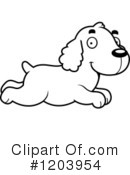 Spaniel Clipart #1203954 by Cory Thoman