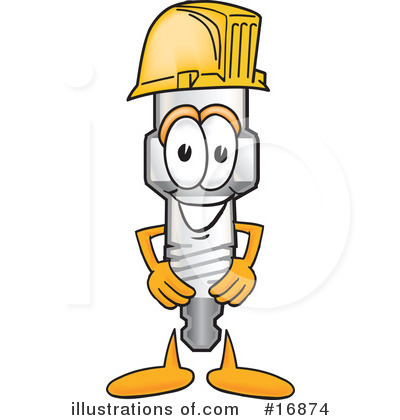 Hard Hat Clipart #16874 by Toons4Biz