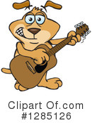 Sparkey Dog Clipart #1285126 by Dennis Holmes Designs