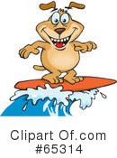 Sparkey Dog Clipart #65314 by Dennis Holmes Designs