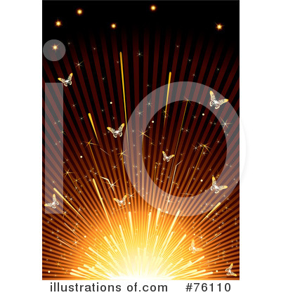 Royalty-Free (RF) Sparkler Clipart Illustration by Eugene - Stock Sample #76110