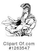 Spartan Clipart #1263547 by AtStockIllustration