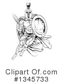 Spartan Clipart #1345733 by AtStockIllustration