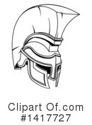 Spartan Clipart #1417727 by AtStockIllustration