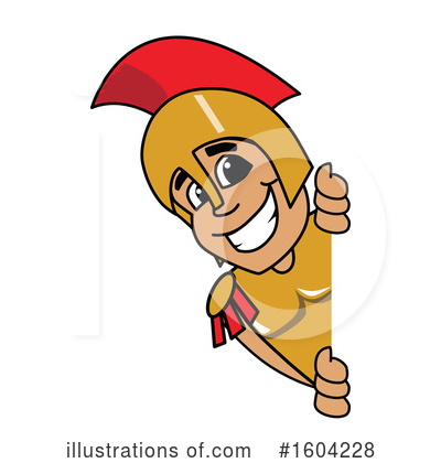Spartan Clipart #1604228 by Mascot Junction