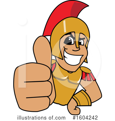 Spartan Clipart #1604242 by Mascot Junction