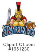 Spartan Clipart #1651230 by AtStockIllustration