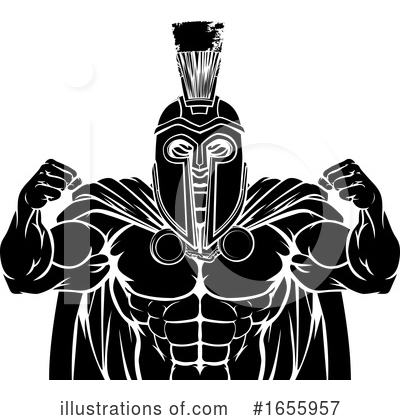 Royalty-Free (RF) Spartan Clipart Illustration by AtStockIllustration - Stock Sample #1655957