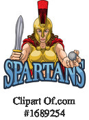 Spartan Clipart #1689254 by AtStockIllustration