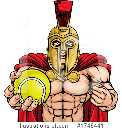 Royalty-Free (RF) Spartan Clipart Illustration by AtStockIllustration - Stock Sample #1746441