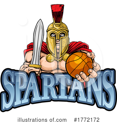 Royalty-Free (RF) Spartan Clipart Illustration by AtStockIllustration - Stock Sample #1772172