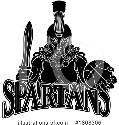 Royalty-Free (RF) Spartan Clipart Illustration by AtStockIllustration - Stock Sample #1808306