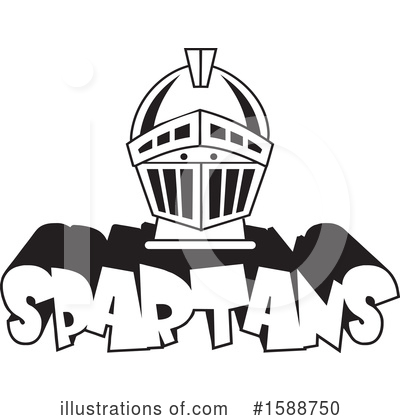Royalty-Free (RF) Spartans Clipart Illustration by Johnny Sajem - Stock Sample #1588750