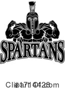 Spartans Clipart #1714428 by AtStockIllustration