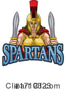 Spartans Clipart #1719323 by AtStockIllustration