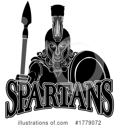 Royalty-Free (RF) Spartans Clipart Illustration by AtStockIllustration - Stock Sample #1779072