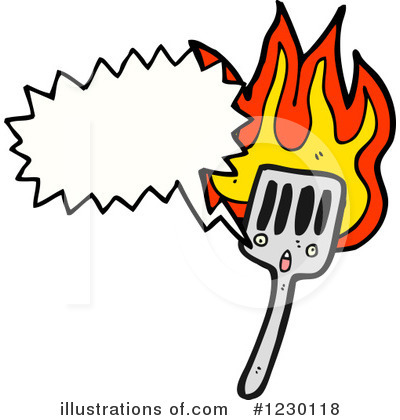 Royalty-Free (RF) Spatula Clipart Illustration by lineartestpilot - Stock Sample #1230118