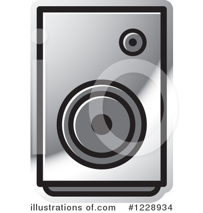Royalty-Free (RF) Speaker Clipart Illustration by Lal Perera - Stock Sample #1228934