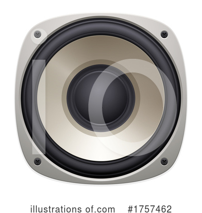 Music Speakers Clipart #1757462 by Vector Tradition SM