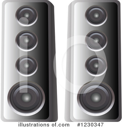 Speakers Clipart #1230347 by dero