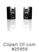 Speakers Clipart #25856 by KJ Pargeter