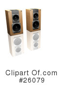 Speakers Clipart #26079 by KJ Pargeter