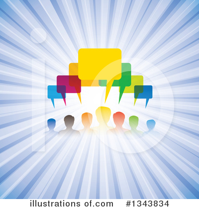Royalty-Free (RF) Speech Balloon Clipart Illustration by ColorMagic - Stock Sample #1343834