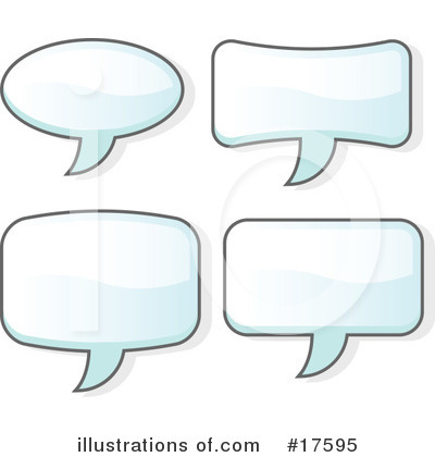 Word Balloon Clipart #17595 by Leo Blanchette