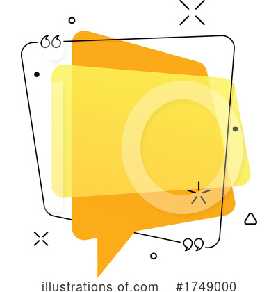 Royalty-Free (RF) Speech Bubble Clipart Illustration by Vector Tradition SM - Stock Sample #1749000