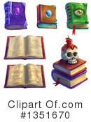 Spell Book Clipart #1351670 by Tonis Pan