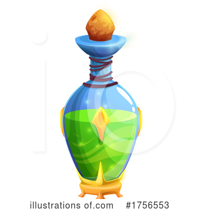 Royalty-Free (RF) Spell Bottle Clipart Illustration by Vector Tradition SM - Stock Sample #1756553
