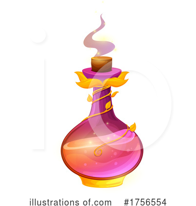 Royalty-Free (RF) Spell Bottle Clipart Illustration by Vector Tradition SM - Stock Sample #1756554