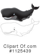 Sperm Whale Clipart #1125439 by Alex Bannykh