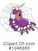 Spider Clipart #1048383 by toonaday