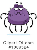 Spider Clipart #1089524 by Cory Thoman