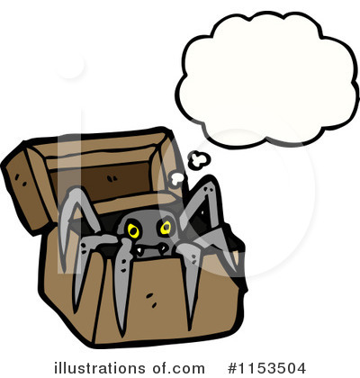 Royalty-Free (RF) Spider Clipart Illustration by lineartestpilot - Stock Sample #1153504