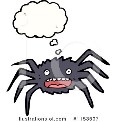 Royalty-Free (RF) Spider Clipart Illustration by lineartestpilot - Stock Sample #1153507