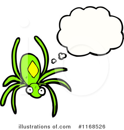 Royalty-Free (RF) Spider Clipart Illustration by lineartestpilot - Stock Sample #1168526