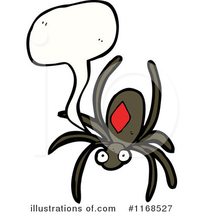 Royalty-Free (RF) Spider Clipart Illustration by lineartestpilot - Stock Sample #1168527
