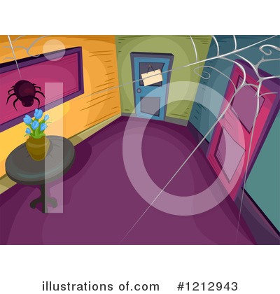 Royalty-Free (RF) Spider Clipart Illustration by BNP Design Studio - Stock Sample #1212943